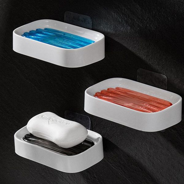 bathroom storage & organization wall mounted self adhesive soap dishes sponge dish no drilling box rack shelf double drain holder u3
bathroom storage & organization wall mounted self adhesive soap dishes sponge dish no drilling box rack shelf double drain holder u3