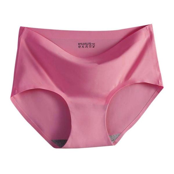 women's panties one piece seamless cool silk summer breathable thin briefs underwear, Black;pink
women's panties one piece seamless cool silk summer breathable thin briefs underwear, Black;pink