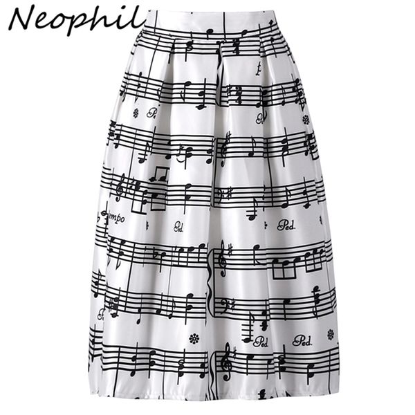 neophil summer piano music note melody print high waist pleated ball gown satin flared midi women skirts tutu saia s08024 210315, Black
neophil summer piano music note melody print high waist pleated ball gown satin flared midi women skirts tutu saia s08024 210315, Black