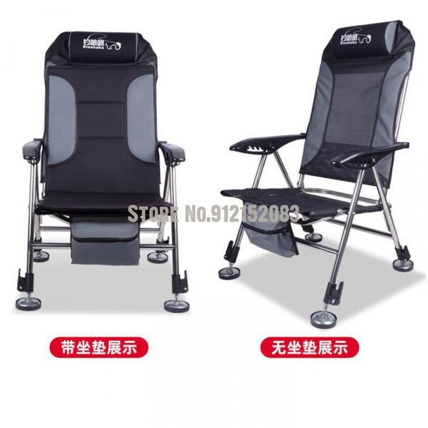 camp furniture multifunctional fishing chair thickened folding all terrain stainless steel reclining portable raft
camp furniture multifunctional fishing chair thickened folding all terrain stainless steel reclining portable raft