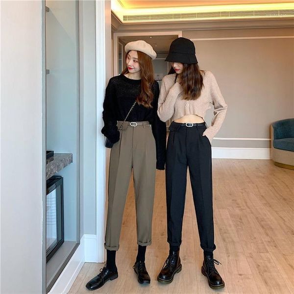 women's pants & capris black drape suit spring/summer 2021 high waist slim wild straight loose casual, Black;white
women's pants & capris black drape suit spring/summer 2021 high waist slim wild straight loose casual, Black;white