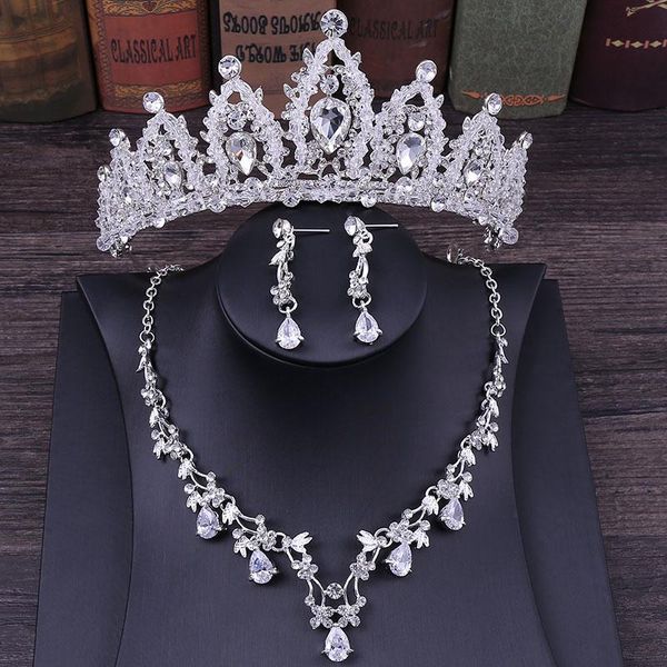 wedding jewelry sets bridal austrian crystal rhinestone set tiara necklace earrings, Slivery;golden
wedding jewelry sets bridal austrian crystal rhinestone set tiara necklace earrings, Slivery;golden