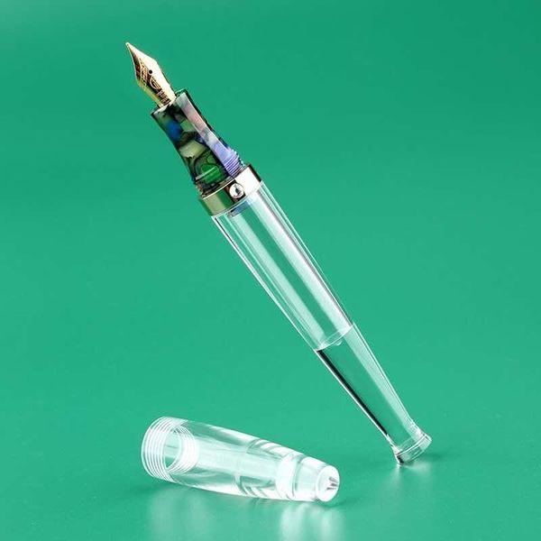 moonman s5 transparent clear fountain pen resin eyedrop ink pen ef/f nib stationery office school supplies writing
moonman s5 transparent clear fountain pen resin eyedrop ink pen ef/f nib stationery office school supplies writing
