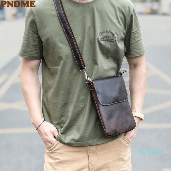 evening bags pndme simple genuine leather men's small messenger bag designer original natural real cowhide youth daily phone shoulder
evening bags pndme simple genuine leather men's small messenger bag designer original natural real cowhide youth daily phone shoulder