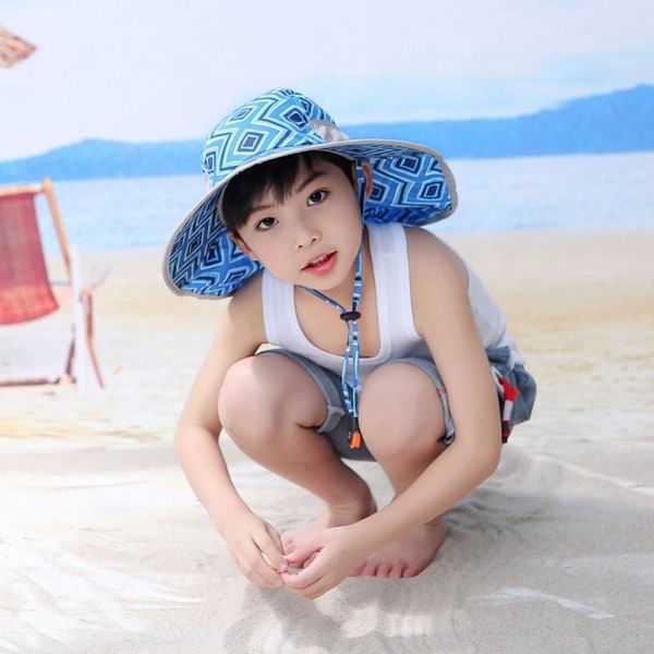 wide brim hats kids upf 50+ bucket sun hat uv protection children summer play with neck flap, Blue;gray
wide brim hats kids upf 50+ bucket sun hat uv protection children summer play with neck flap, Blue;gray