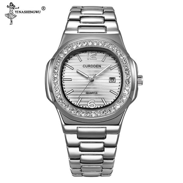 wristwatches style men stainless steel luxury sport quartz wristwatch waterproof roman clock inteligentne watch strap jewelry for unisex, Slivery;brown
wristwatches style men stainless steel luxury sport quartz wristwatch waterproof roman clock inteligentne watch strap jewelry for unisex, Slivery;brown