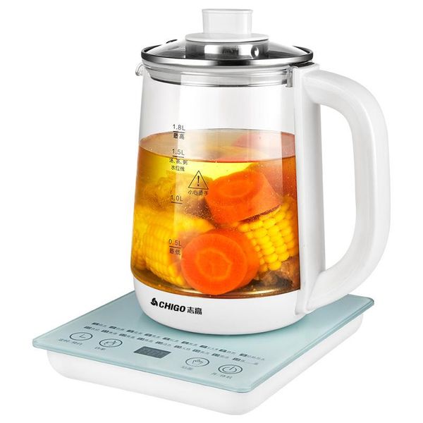 electric kettles multifunctional glass kettle healthy pot cooker water boiling tea porridge soup stewing 220v 1.8l eu/ uk plug
electric kettles multifunctional glass kettle healthy pot cooker water boiling tea porridge soup stewing 220v 1.8l eu/ uk plug