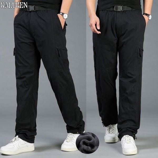 men's pants winter loose m-5xl fleece cargo plus size trousers male elastic waist fat straight long, Black
men's pants winter loose m-5xl fleece cargo plus size trousers male elastic waist fat straight long, Black