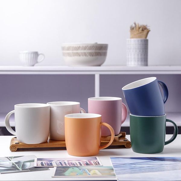 mugs matte colored ceramic nordic simple style couple water cup mug coffee cups
mugs matte colored ceramic nordic simple style couple water cup mug coffee cups