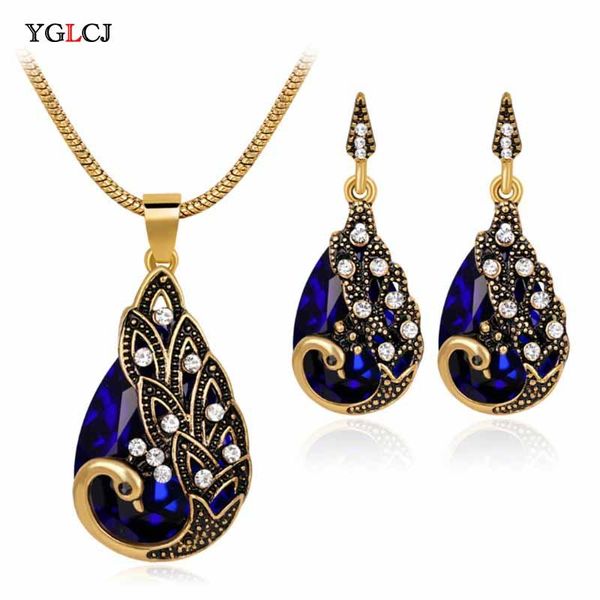 earrings & necklace yglcj 2021elegant luxury design fashion crystal pendant hook ladies jewelry set gift, Silver
earrings & necklace yglcj 2021elegant luxury design fashion crystal pendant hook ladies jewelry set gift, Silver
