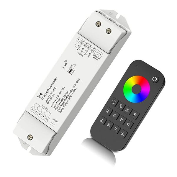 led rgb rgbw controller 2.4g rt4 wireless remote with v4 4chx5a wireless receiver 12v led strip rgb remote controller
led rgb rgbw controller 2.4g rt4 wireless remote with v4 4chx5a wireless receiver 12v led strip rgb remote controller
