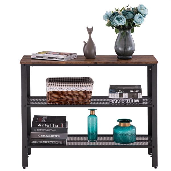 kitchen furniture industrial style three-layer dining bar pub cross porch table two-layer iron net black walnut color
kitchen furniture industrial style three-layer dining bar pub cross porch table two-layer iron net black walnut color