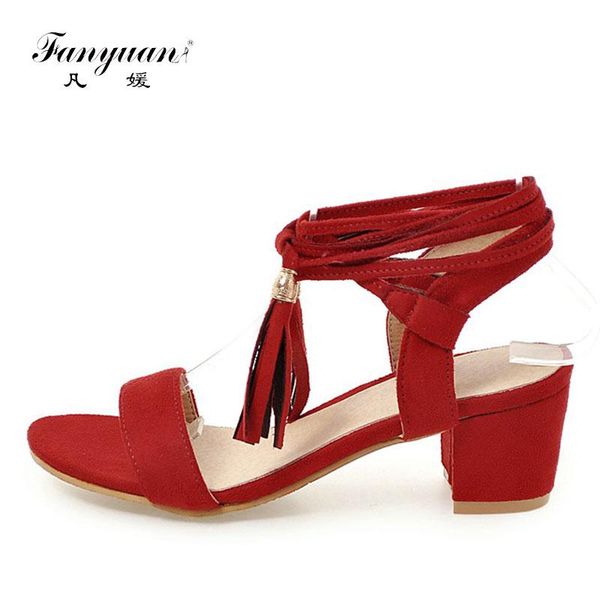 fanyuan summer sandals women high heels lace up shoes woman gladiator sandals fashion cross-tied fringe ladies, Black
fanyuan summer sandals women high heels lace up shoes woman gladiator sandals fashion cross-tied fringe ladies, Black