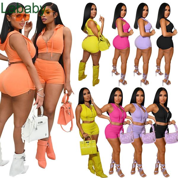 women tracksuits two pieces set deisgner slim sport suit bandage zipper hooded sleeveless sweatshirt skinny biker shorts 5 colours, Gray
women tracksuits two pieces set deisgner slim sport suit bandage zipper hooded sleeveless sweatshirt skinny biker shorts 5 colours, Gray