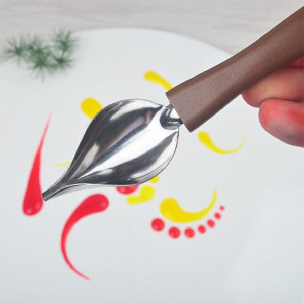 spoons chef pencil sauce painting spoon 2pcs stainless steel cuisine restaurant western baking dessert decoration art draw
spoons chef pencil sauce painting spoon 2pcs stainless steel cuisine restaurant western baking dessert decoration art draw