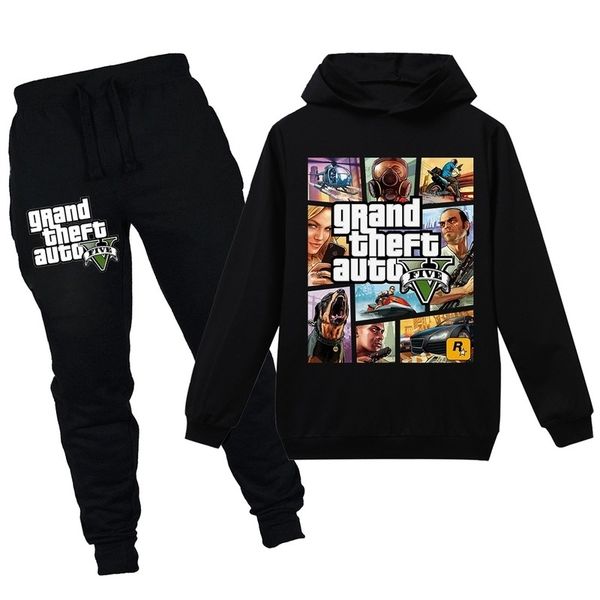 grand theft auto v gta 5 kids hoodies pants 2pcs sets long sleeve pullover boys sweatshirt teenage girls clothing 12 14 years, Gray
grand theft auto v gta 5 kids hoodies pants 2pcs sets long sleeve pullover boys sweatshirt teenage girls clothing 12 14 years, Gray