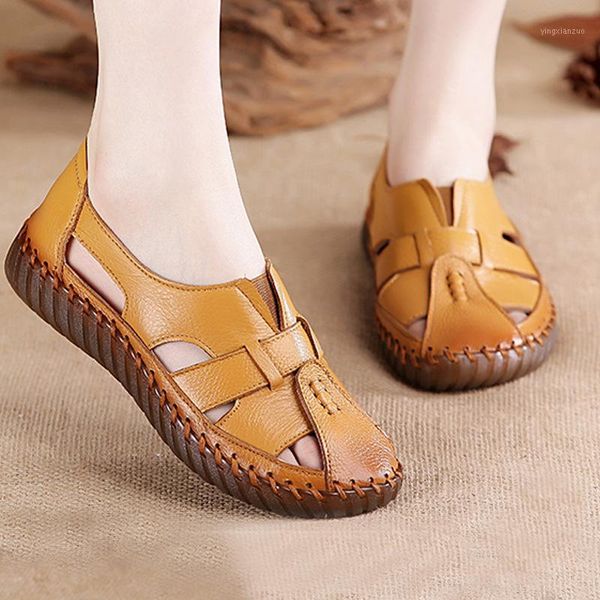 sandals leather womensoft bottom baotou summer beach women's shoes retro casual thick hollow flat hole women1, Black
sandals leather womensoft bottom baotou summer beach women's shoes retro casual thick hollow flat hole women1, Black