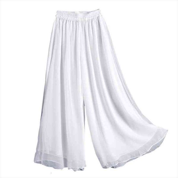 summer casual pants female white drape chiffon wide-leg pants women loose oversize 4xl high waist slim trousers skirt lady, Black;white
summer casual pants female white drape chiffon wide-leg pants women loose oversize 4xl high waist slim trousers skirt lady, Black;white