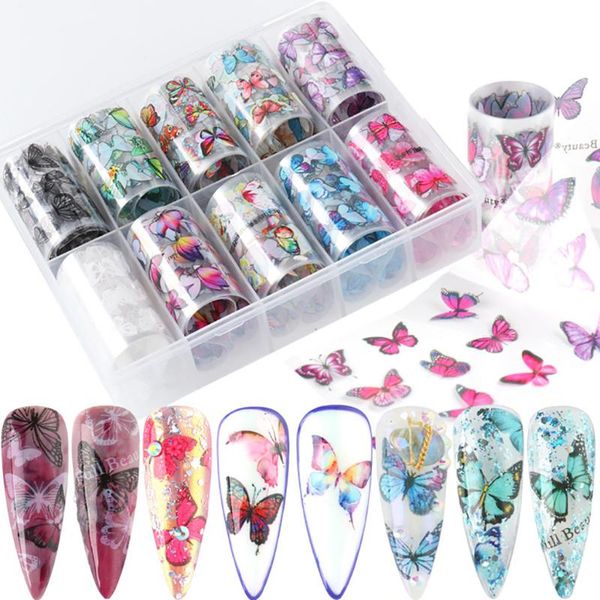 window stickers 10 roll romantic nail foil transfer sticker butterfly colorful design art pattern decal manicure decorations
window stickers 10 roll romantic nail foil transfer sticker butterfly colorful design art pattern decal manicure decorations