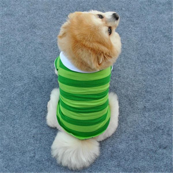 dog apparel comfortable fashion pet clothes cotton classic striped turn-down collar shirt spring summer casual style small clothing
dog apparel comfortable fashion pet clothes cotton classic striped turn-down collar shirt spring summer casual style small clothing
