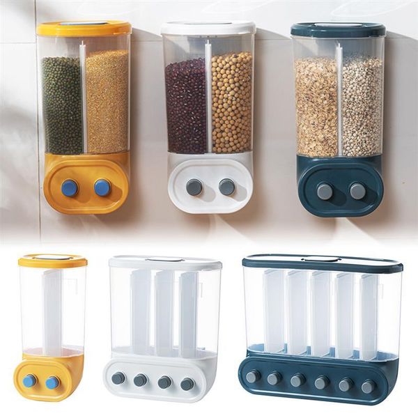 storage bottles & jars wall mounted cereals dispenser kitchen food container home for bulk multigrain tank rice box
storage bottles & jars wall mounted cereals dispenser kitchen food container home for bulk multigrain tank rice box