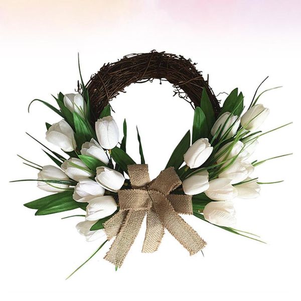 decorative flowers & wreaths white tulip garland home wreath hanging wedding decoration for wall door
decorative flowers & wreaths white tulip garland home wreath hanging wedding decoration for wall door
