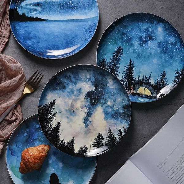 dishes & plates 8inch stars bone china breakfast plate gift dish tableware home decoration handmade ceramic cake pastry fruit
dishes & plates 8inch stars bone china breakfast plate gift dish tableware home decoration handmade ceramic cake pastry fruit