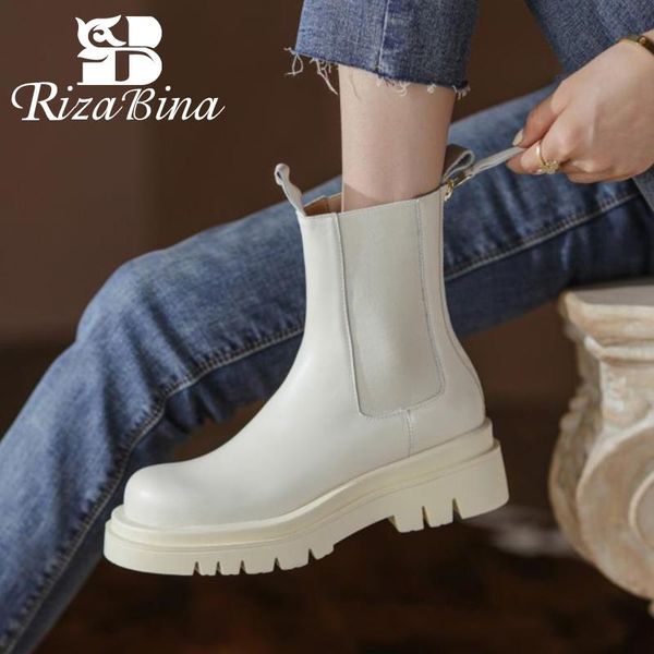 boots rizabina size 33-40 women mid calf real leather thick bottom winter shoes fashion cool ladies footwear club, Black
boots rizabina size 33-40 women mid calf real leather thick bottom winter shoes fashion cool ladies footwear club, Black