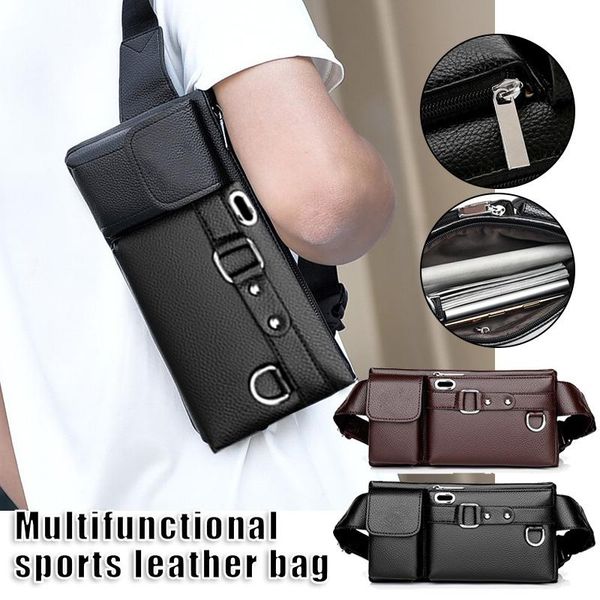 duffel bags men's pu leather sling bag chest shoulder anti scratch waterproof multifunction pouch d88
duffel bags men's pu leather sling bag chest shoulder anti scratch waterproof multifunction pouch d88