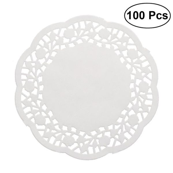 100pcs disposable cake paper oil-absorbing white lace paper doilies cake box liner packaging pad 4.5" (random grain style)
100pcs disposable cake paper oil-absorbing white lace paper doilies cake box liner packaging pad 4.5" (random grain style)