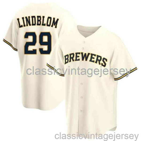 josh lindblom #29 cream ver2 baseball jersey xs-6xl stitched men women youth baseball jersey, Black
josh lindblom #29 cream ver2 baseball jersey xs-6xl stitched men women youth baseball jersey, Black
