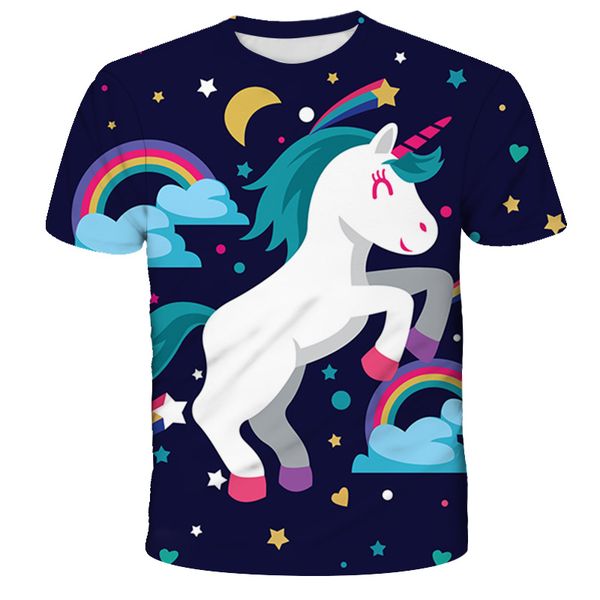 2020 3d girls clothes cute unicorn boys t-shirt boys short tees baby kids summer costume birthday gift for children, Blue
2020 3d girls clothes cute unicorn boys t-shirt boys short tees baby kids summer costume birthday gift for children, Blue