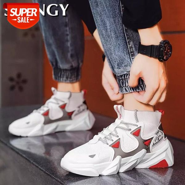 men shoes summer fashion white high casual sneakers men's comfortable designer shoes hiphop sock zapatillas hombre #ai34
men shoes summer fashion white high casual sneakers men's comfortable designer shoes hiphop sock zapatillas hombre #ai34