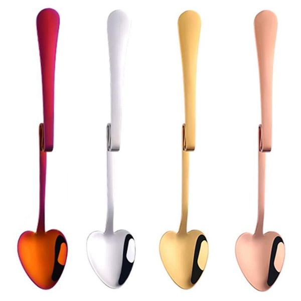 spoons heart spoon with creative bending handle for coffee tea honey dessert drink mixing milkshake tableware 4 pack
spoons heart spoon with creative bending handle for coffee tea honey dessert drink mixing milkshake tableware 4 pack