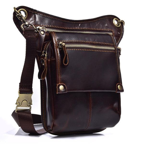waist bags men oil wax cowhide fanny pack thigh drop leg bag geunine leather casual riding messenger shoulder wallet
waist bags men oil wax cowhide fanny pack thigh drop leg bag geunine leather casual riding messenger shoulder wallet