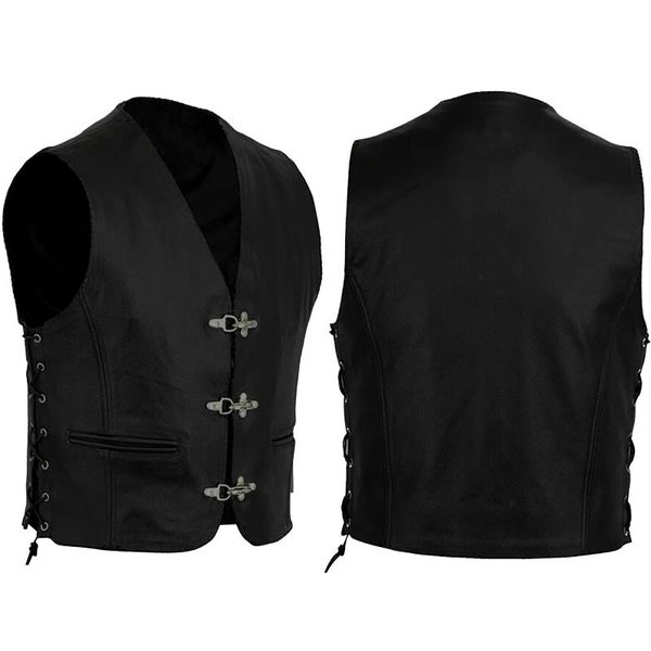 men's jackets telotuny fashion vintage vest casual single-breasted v-neck retro solid color side tie short sleeveless coat, Black;brown
men's jackets telotuny fashion vintage vest casual single-breasted v-neck retro solid color side tie short sleeveless coat, Black;brown
