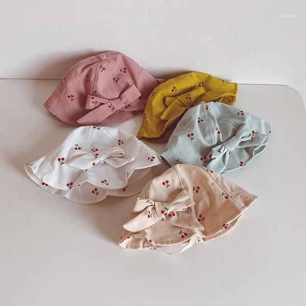 cute bow baby bucket hat spring summer cherry printed kids sun beach accessories outdoor toddler girls cap 2-5y caps & hats1, Yellow
cute bow baby bucket hat spring summer cherry printed kids sun beach accessories outdoor toddler girls cap 2-5y caps & hats1, Yellow