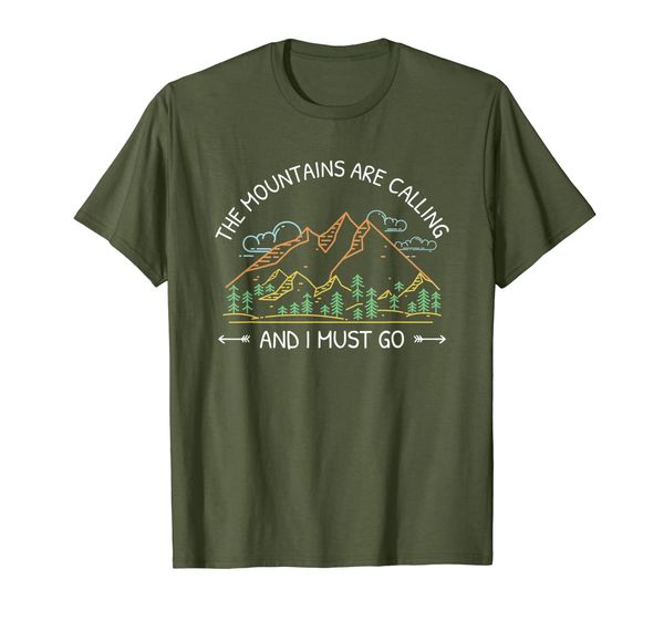 earth day the mountains are calling shirt, White;black
