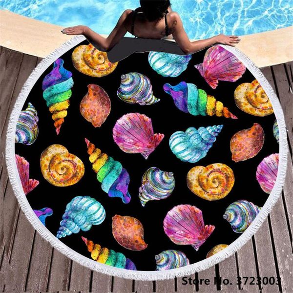 towel deep-sea jellyfish conch print 3d round beach towels nautical style with tassel set pet microfiber hair
towel deep-sea jellyfish conch print 3d round beach towels nautical style with tassel set pet microfiber hair