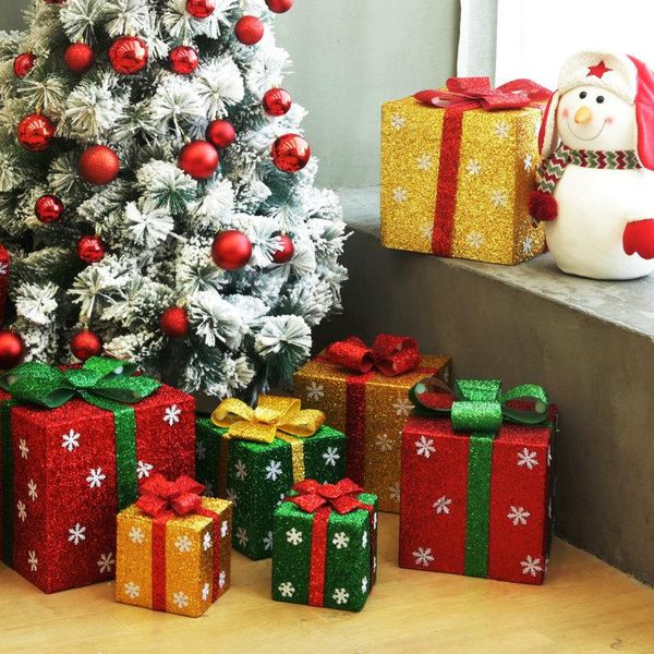 1pc new 2021 christmas gift box waterproof 3d gift box christmas scene decoration new year holiday tree decor
1pc new 2021 christmas gift box waterproof 3d gift box christmas scene decoration new year holiday tree decor