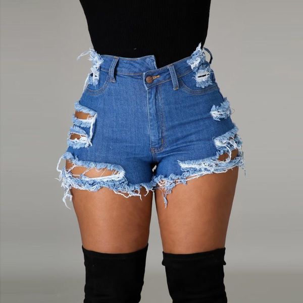 women's shorts summer woman ripped denim high waist irregular tassel slim jeans s-2xl quality #g3, White;black
women's shorts summer woman ripped denim high waist irregular tassel slim jeans s-2xl quality #g3, White;black