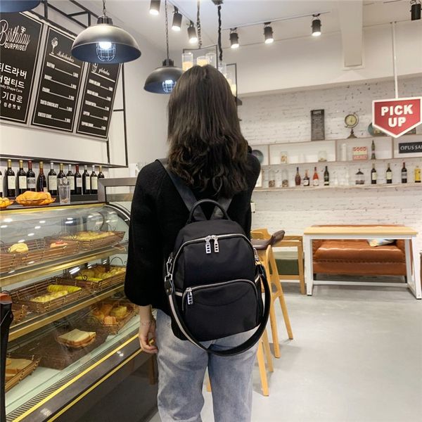 bags wallet backpack 2021 summer double shoulder bag korean fashion leisure women's multi use single versatile, Black;red
bags wallet backpack 2021 summer double shoulder bag korean fashion leisure women's multi use single versatile, Black;red