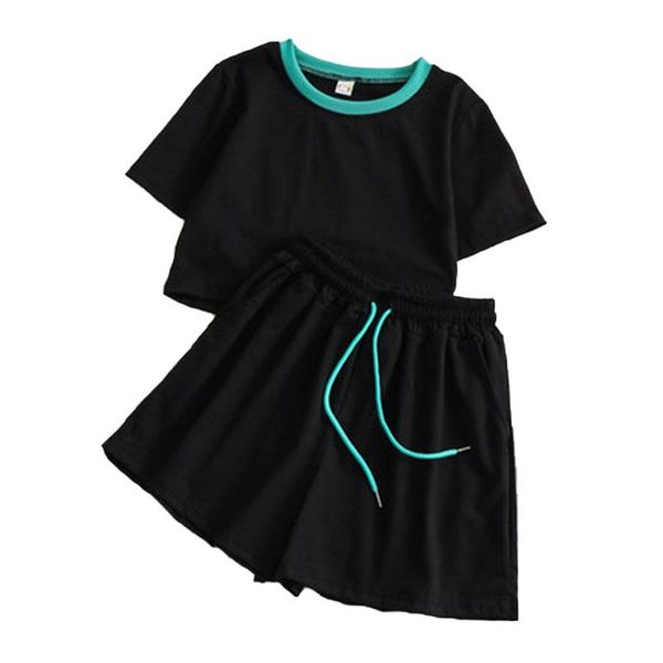 women's tracksuits fashion women sports two piece set summer woman t-shirt + shorts suit harajuku leisure ladies girls joggers tracksui, Gray
women's tracksuits fashion women sports two piece set summer woman t-shirt + shorts suit harajuku leisure ladies girls joggers tracksui, Gray