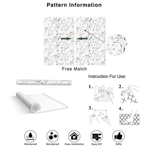peel and stick floral leaf self adhesive wallpaper for living room bedroom dormitory
peel and stick floral leaf self adhesive wallpaper for living room bedroom dormitory