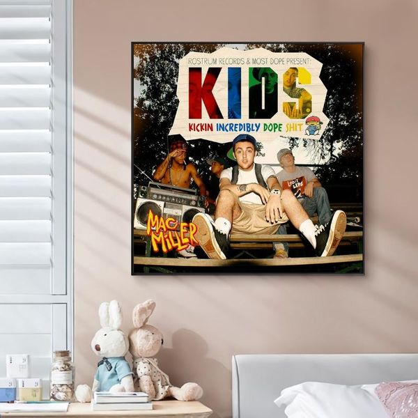 paintings mac miller kids mixtape music cover canvas poster hip hop rapper celebrity wall painting art decoration
paintings mac miller kids mixtape music cover canvas poster hip hop rapper celebrity wall painting art decoration