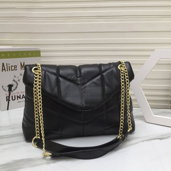 good quality fashion women casual messenger bag women cross body gold chain bag handbag satchel purse cosmetic bags