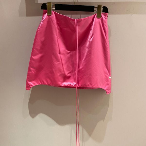 early spring 2021 new high waist pink hip skirt, Black