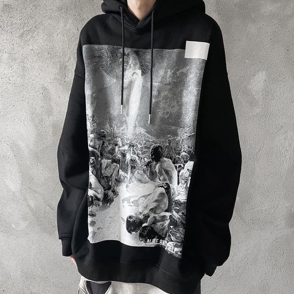 2021 new hip hop s streetwear legal preto retalhos masculino harajuku pulver sweatshirts coreano com capuz moda oversized hoodie 16na, Black
2021 new hip hop s streetwear legal preto retalhos masculino harajuku pulver sweatshirts coreano com capuz moda oversized hoodie 16na, Black
