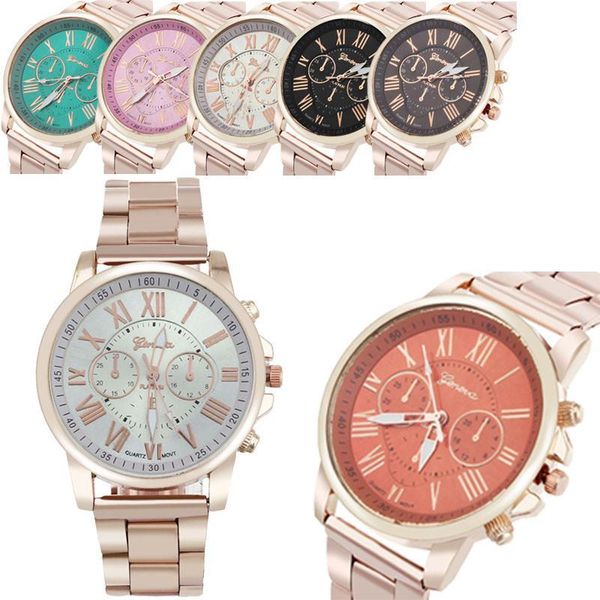 wristwatches brand watches men roman numeral stainless steel wristwatch casual womens dial quartz clock relogio feminino, Slivery;brown
wristwatches brand watches men roman numeral stainless steel wristwatch casual womens dial quartz clock relogio feminino, Slivery;brown