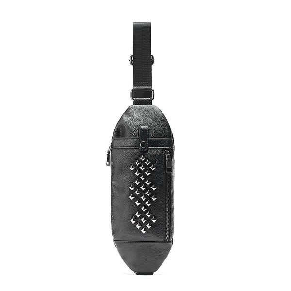 waist bags personality design small chest bag korean version street cortical rivet outdoor pack
waist bags personality design small chest bag korean version street cortical rivet outdoor pack
